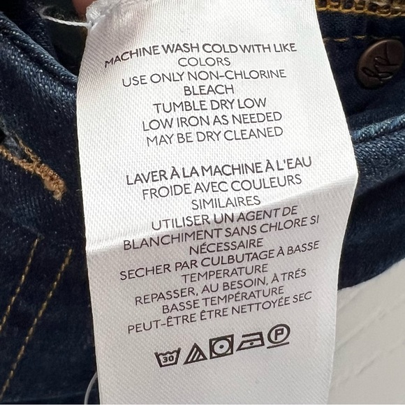 Free People Montana Dark Wash Skinny Jeans Size 24 NWOT. - Picture 8 of 10